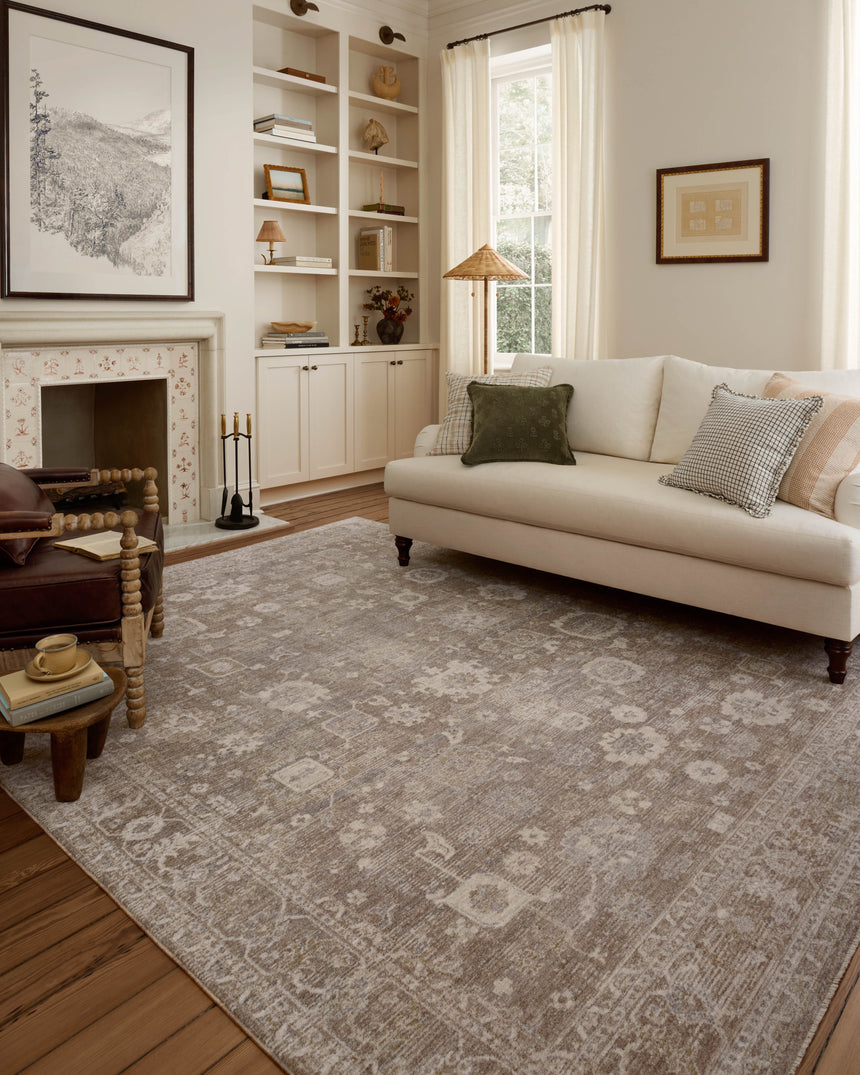 Louisa Rug 03 | Taupe / Ivory