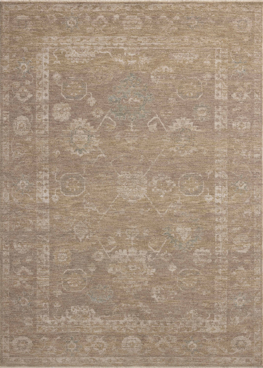 Louisa Rug 04 | Taupe / Gold