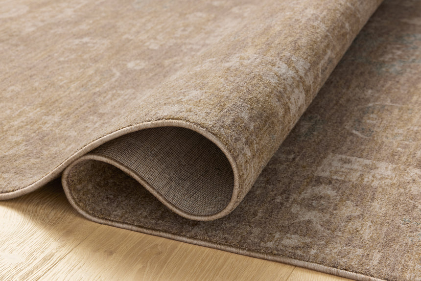 Louisa Rug 04 | Taupe / Gold