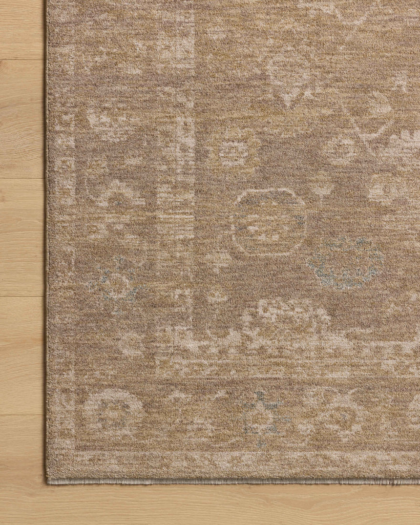 Louisa Rug 04 | Taupe / Gold