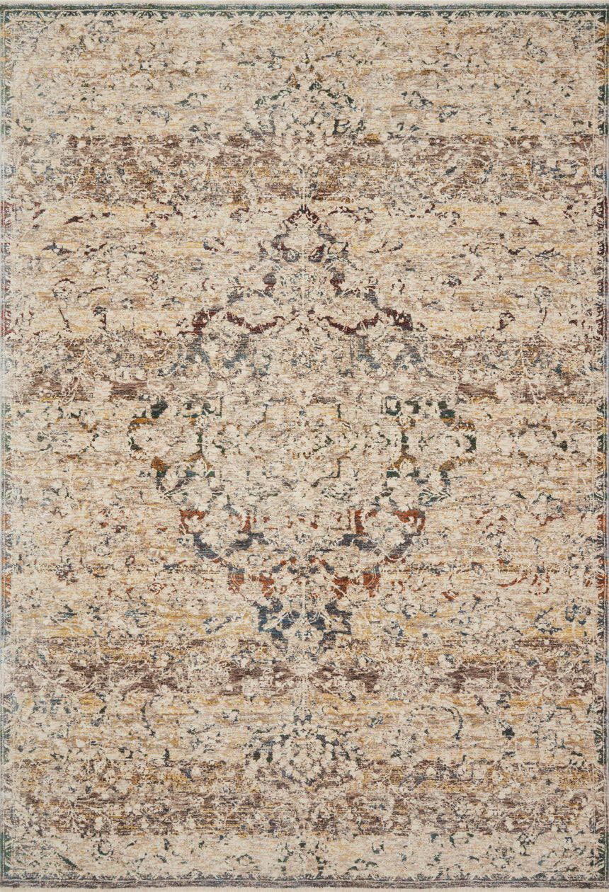 Lourdes Rug 06 | Ivory / Multi