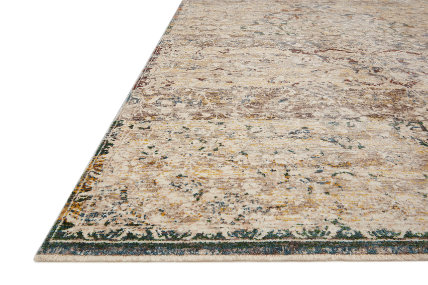 Lourdes Rug 06 | Ivory / Multi
