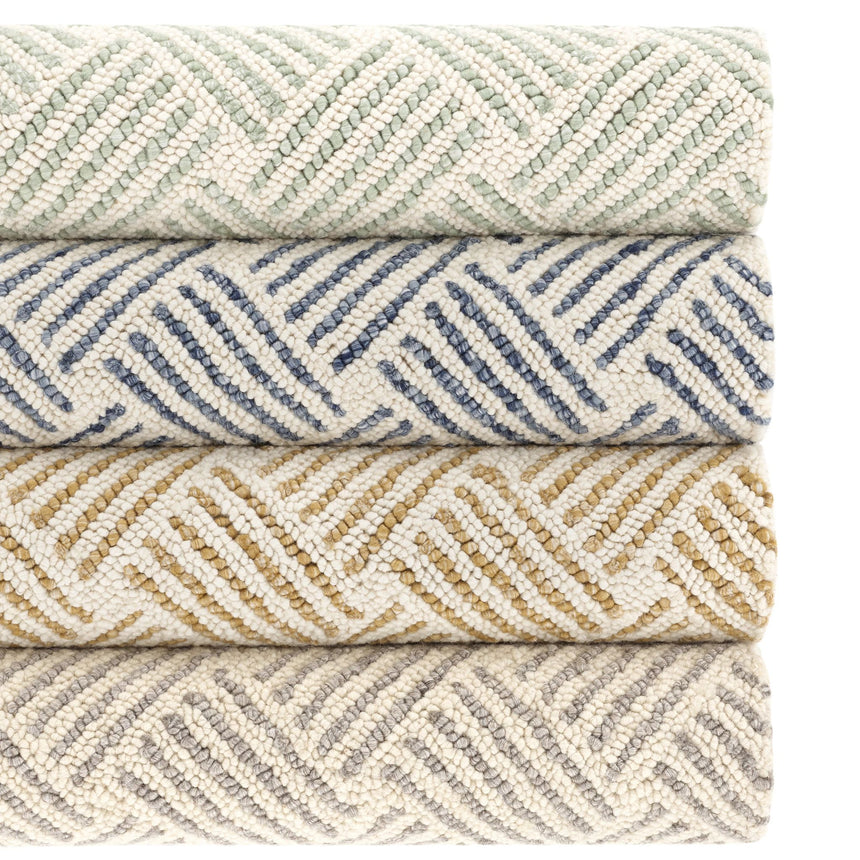 Layers Hand Hooked Wool Rug