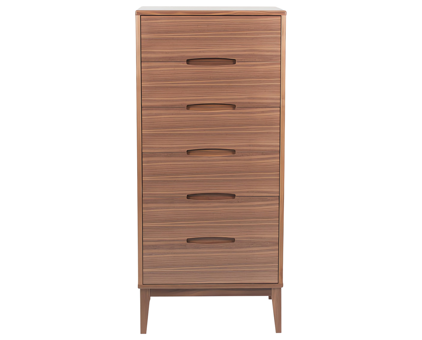 Natural Walnut | Mobican Leila Narrow Chest | Valley Ridge Furniture