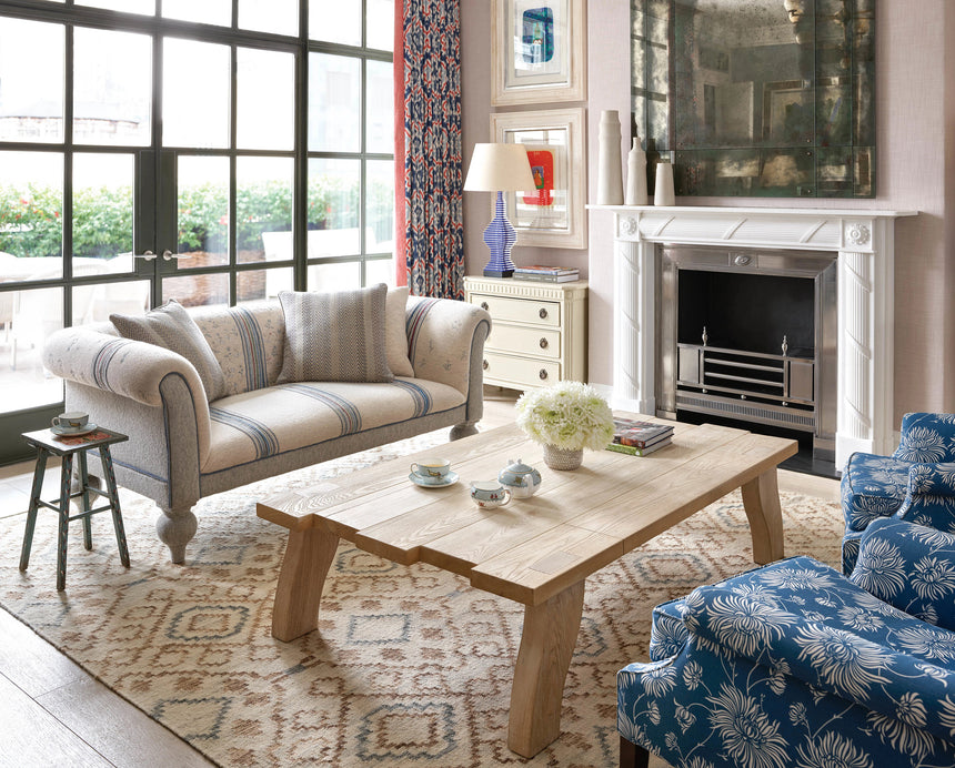 Jelly Roll Handwoven Wool Rug