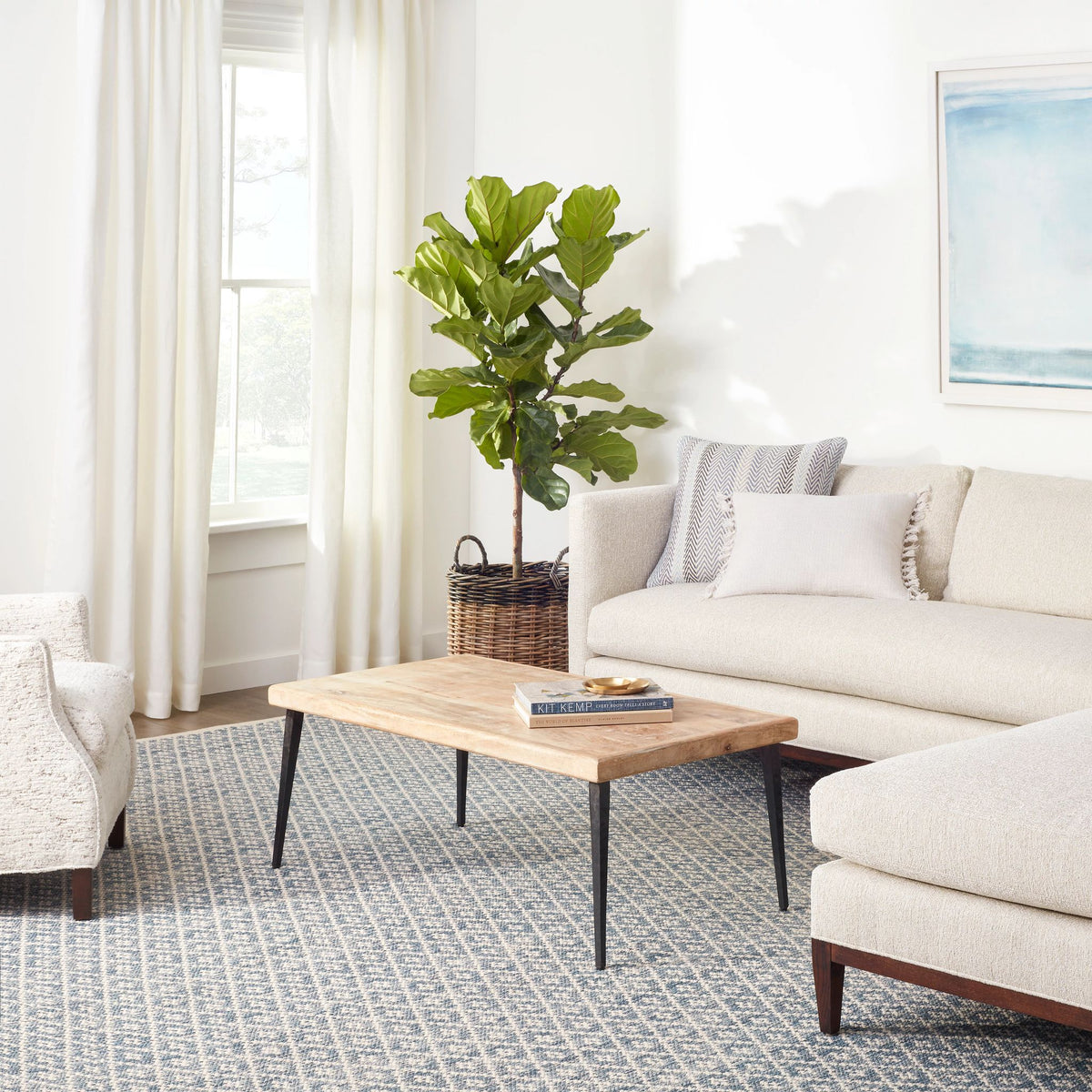 Melange Diamond Handwoven Cotton Rug