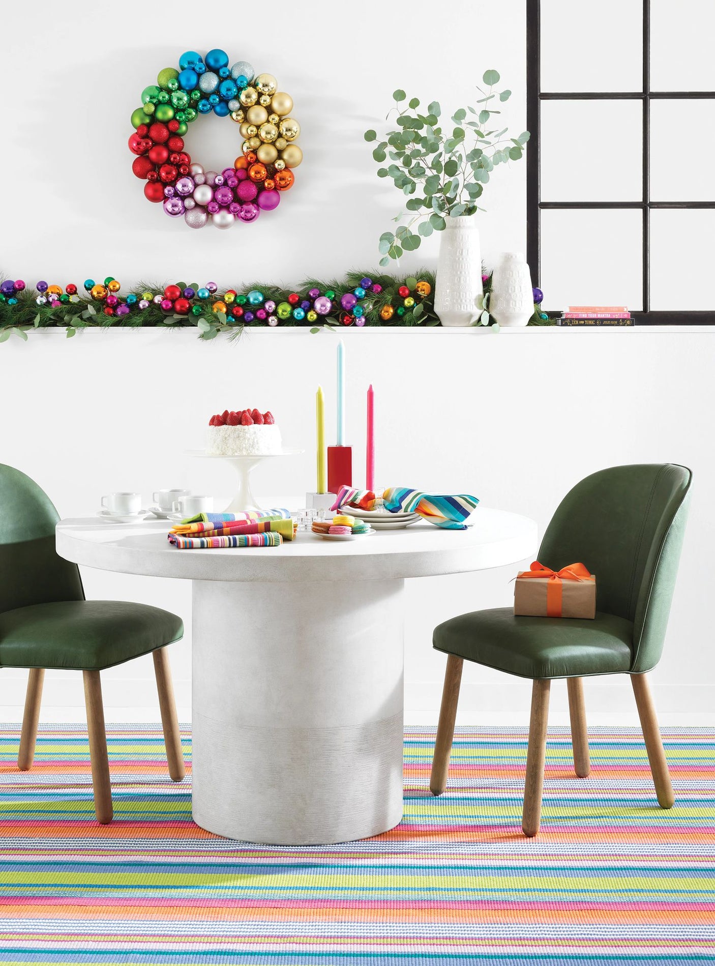 Mellie Stripe Handwoven Cotton Rug