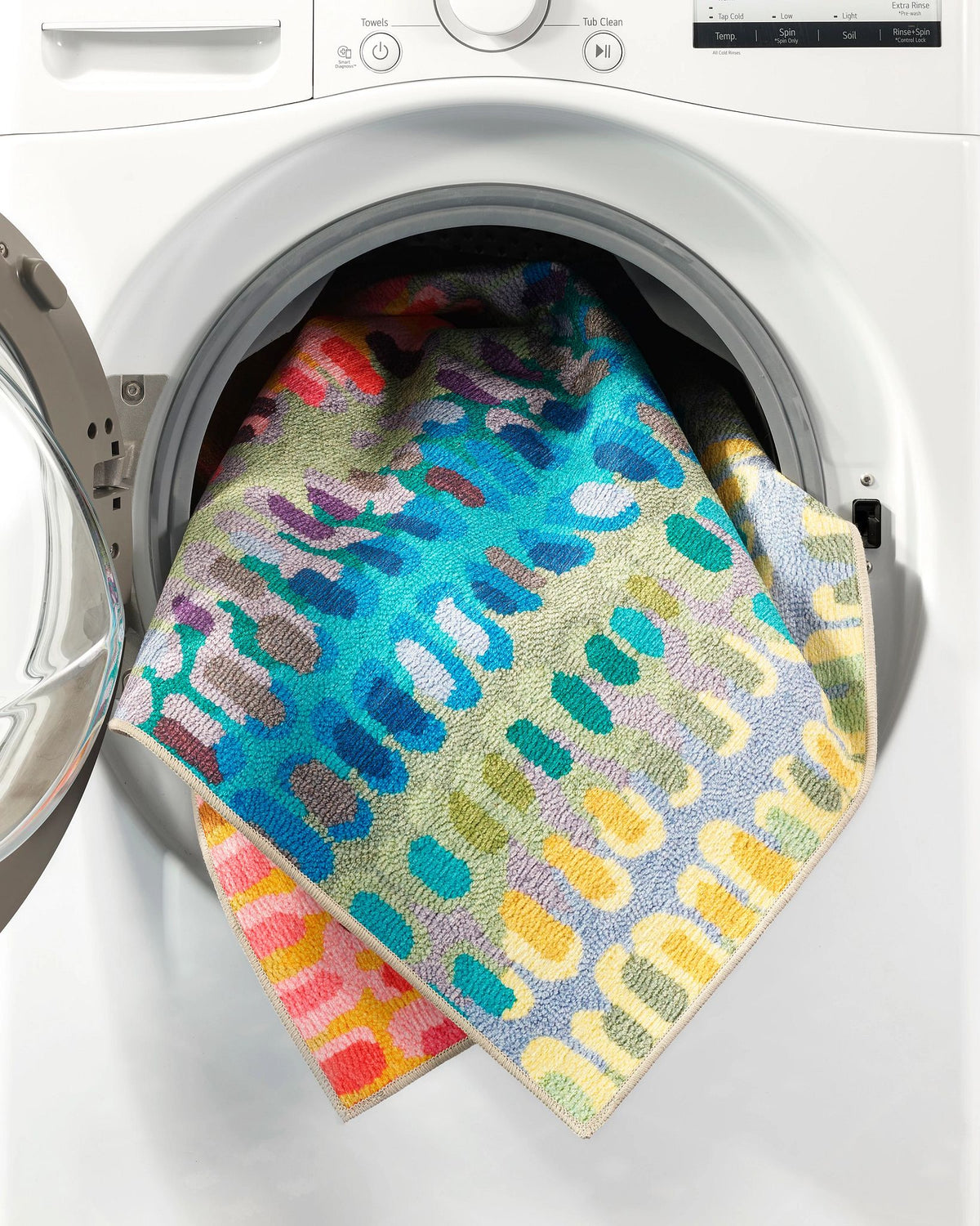 Paint Chip Machine Washable Rug
