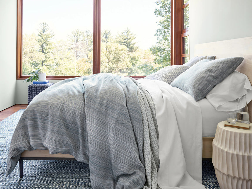 Denim Stone Handwoven Cotton Rug