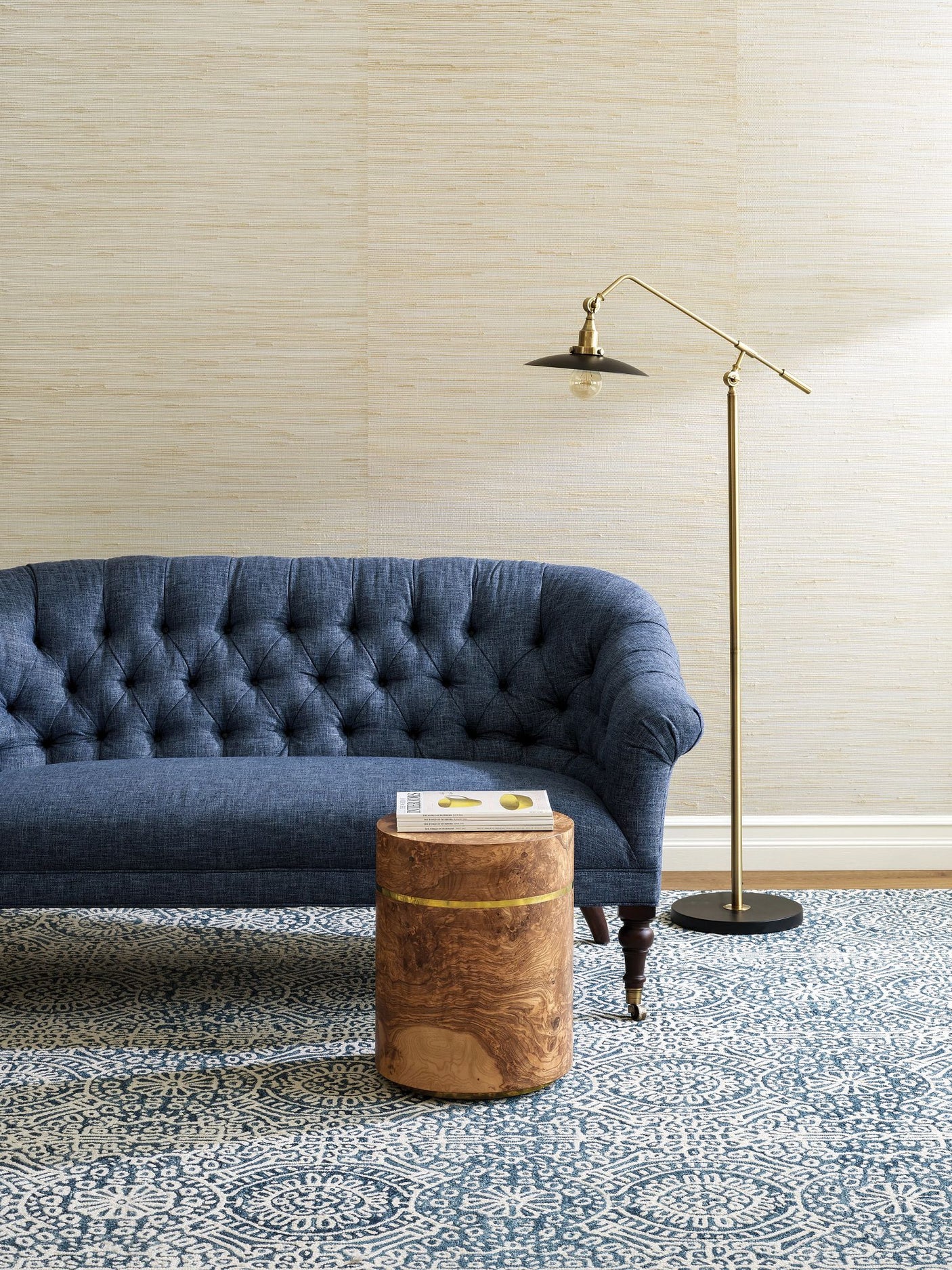 Temple Hand Micro Hooked Wool Rug