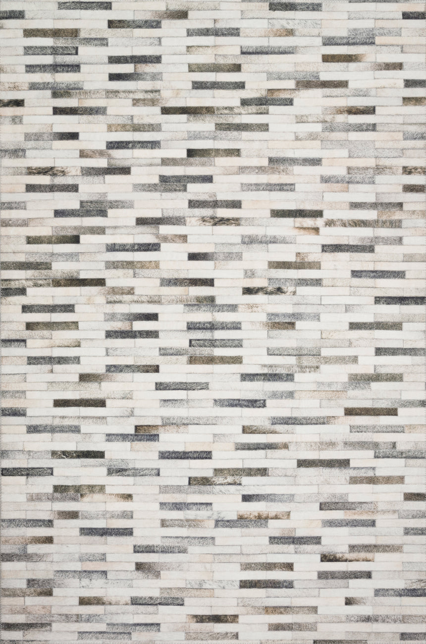 Maddox Rug 01 | Ivory / Grey