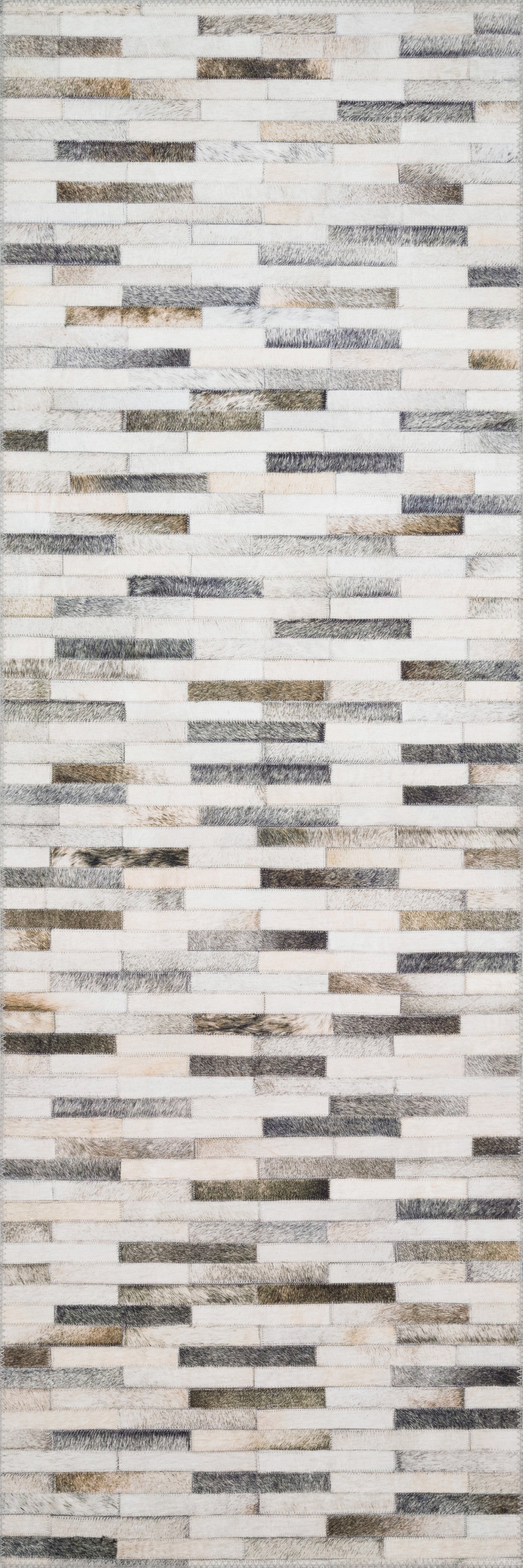 Maddox Rug 01 | Ivory / Grey