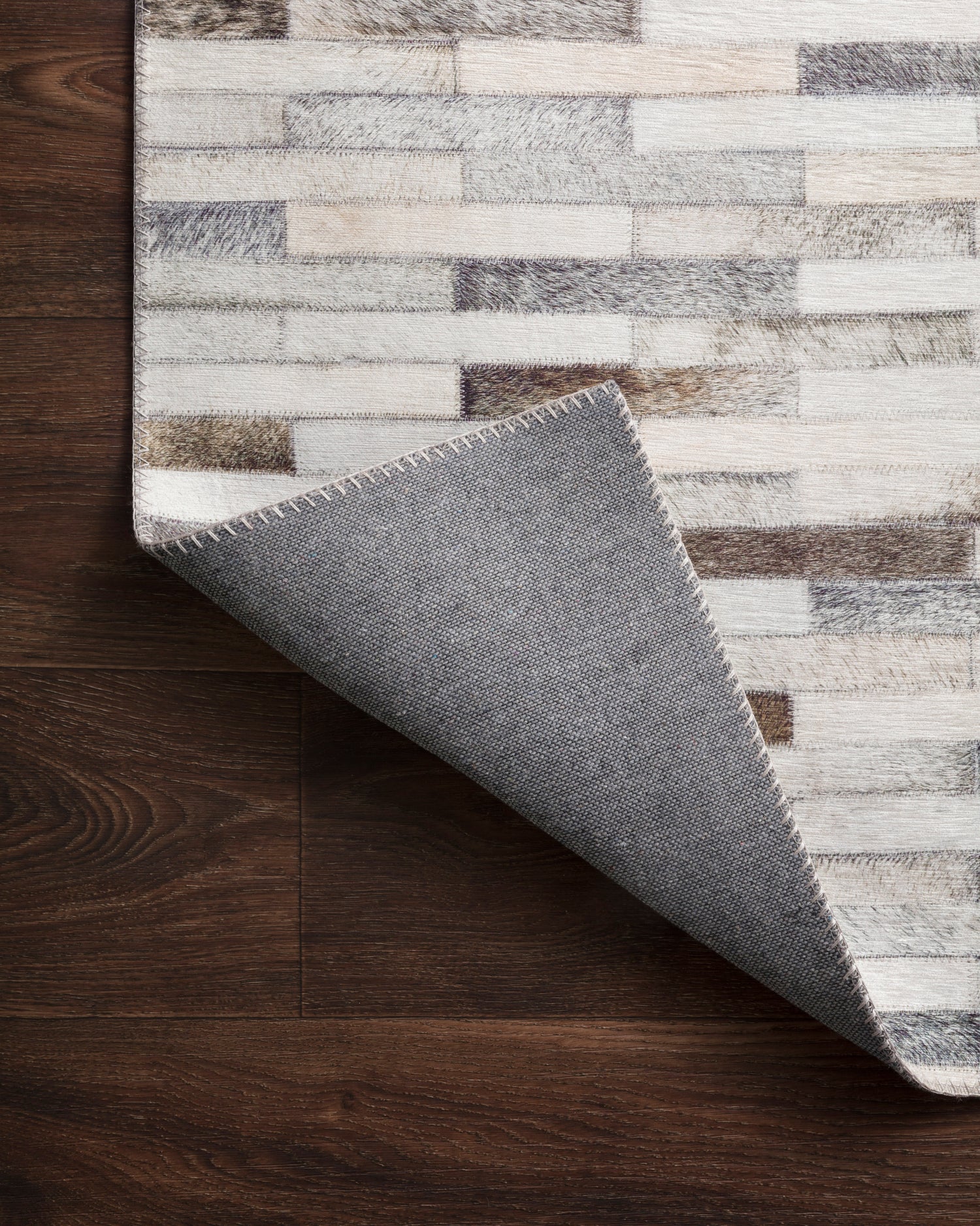 Maddox Rug 01 | Ivory / Grey