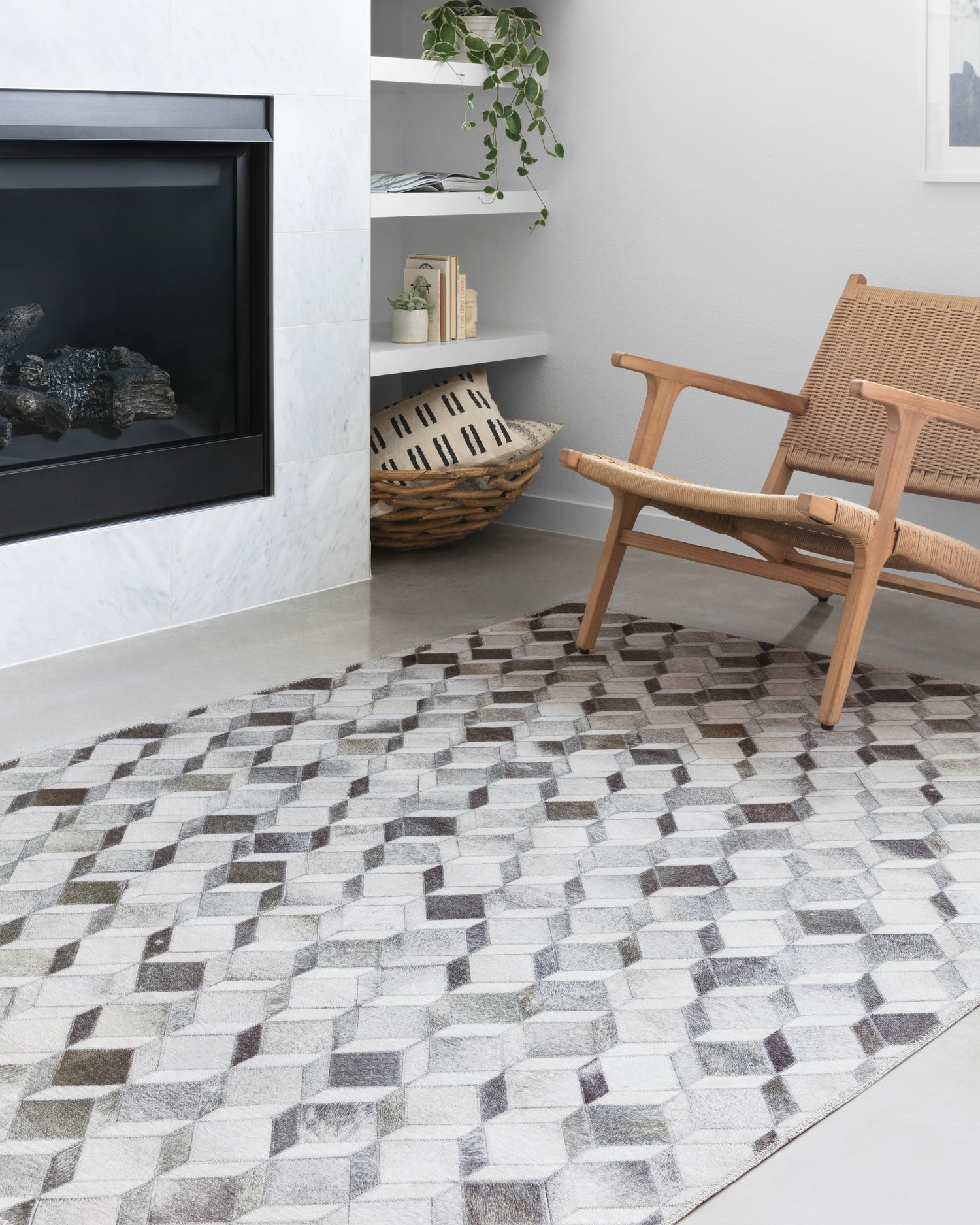 Maddox Rug 02 | Grey / Mocha