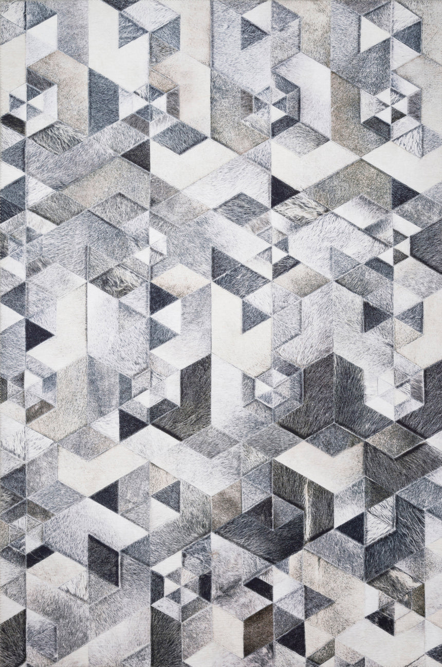 Maddox Rug 03 | Grey / Ivory