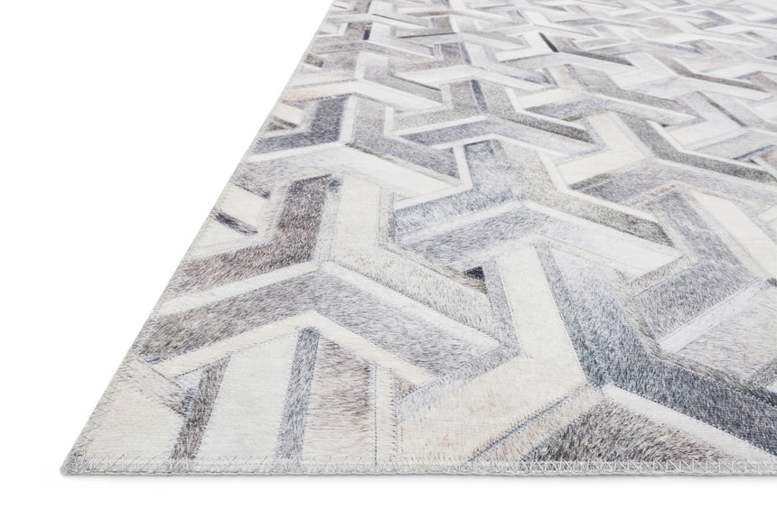 Maddox Rug 05 | Silver / Ivory