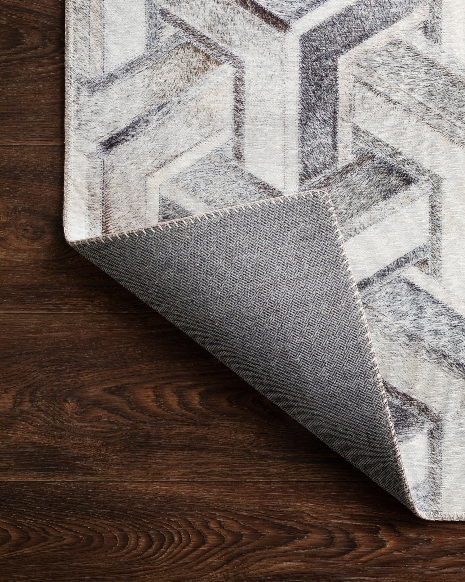 Maddox Rug 05 | Silver / Ivory