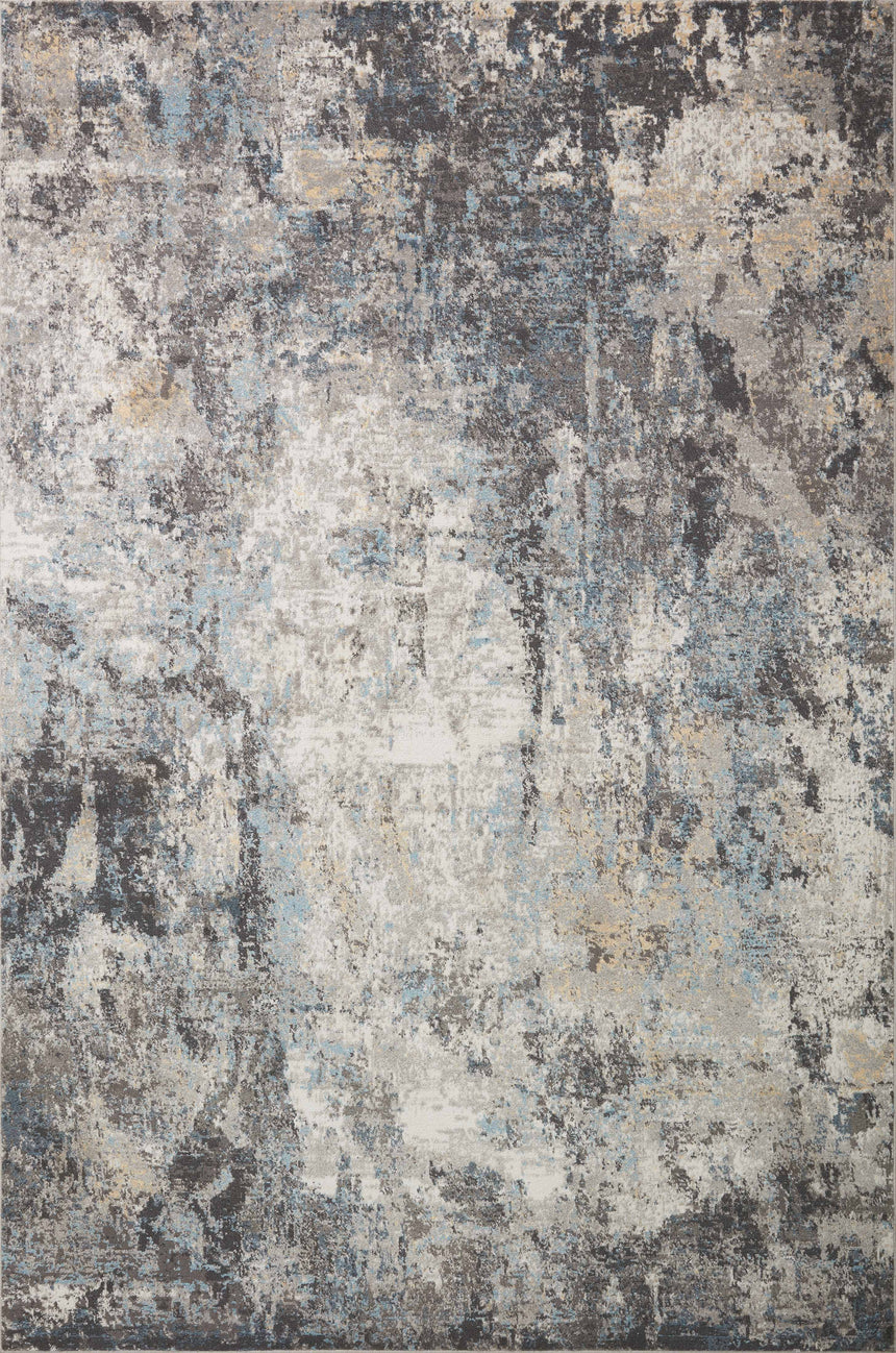 Maeve Rug 01 | Silver / Slate