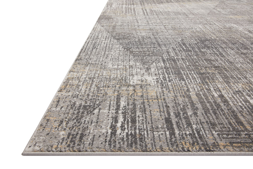 Maeve Rug 04 | Granite / Gold