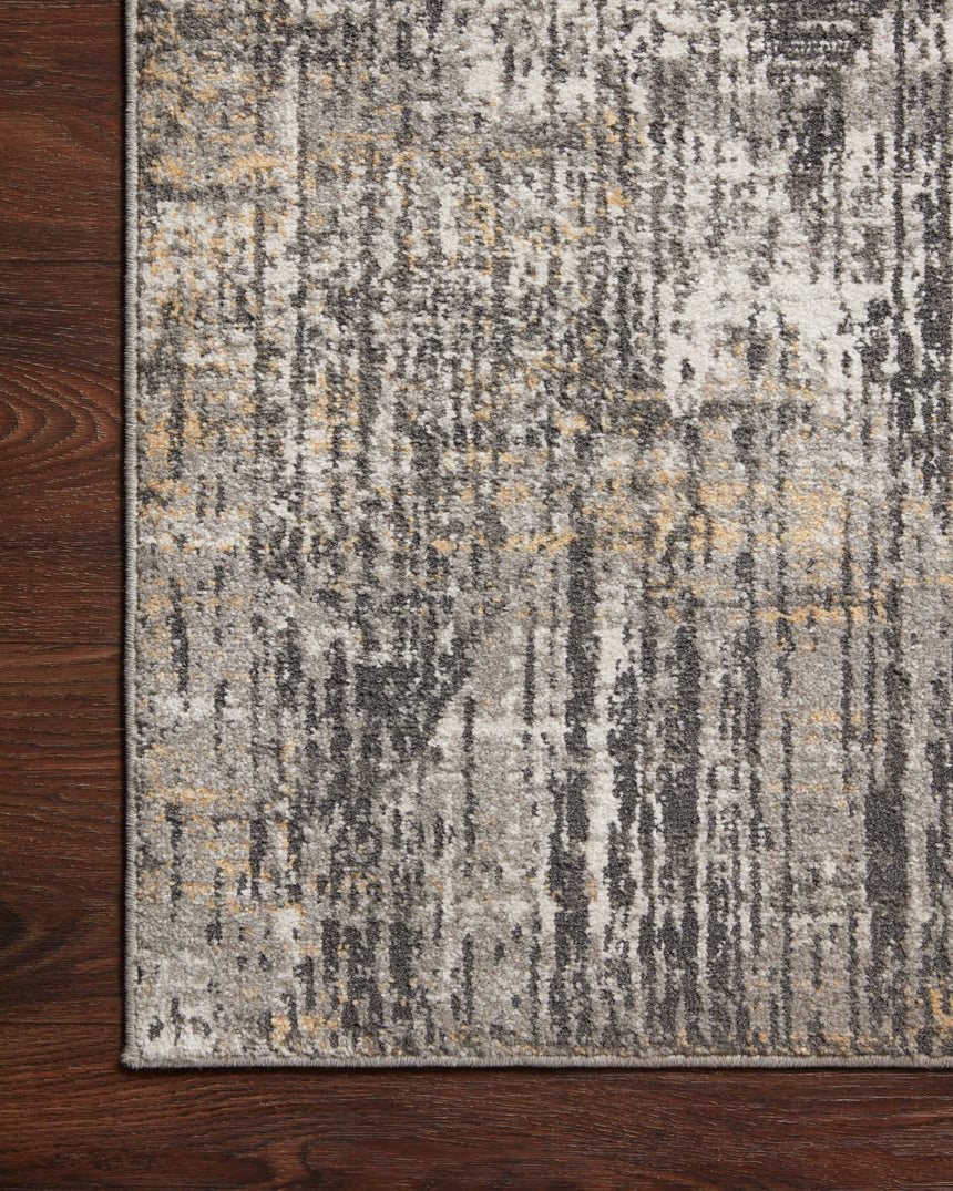 Maeve Rug 04 | Granite / Gold
