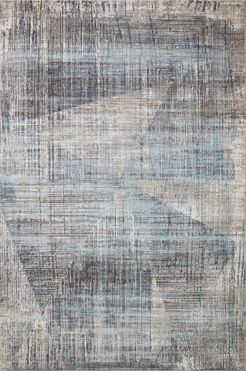 Maeve Rug 04 | Granite / Mist