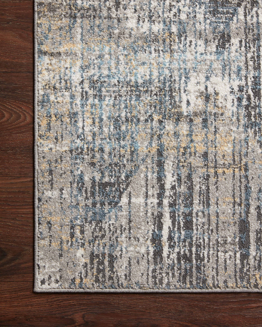Maeve Rug 04 | Granite / Mist