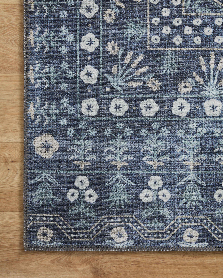 Maison Rug 03 | Rosette Blue