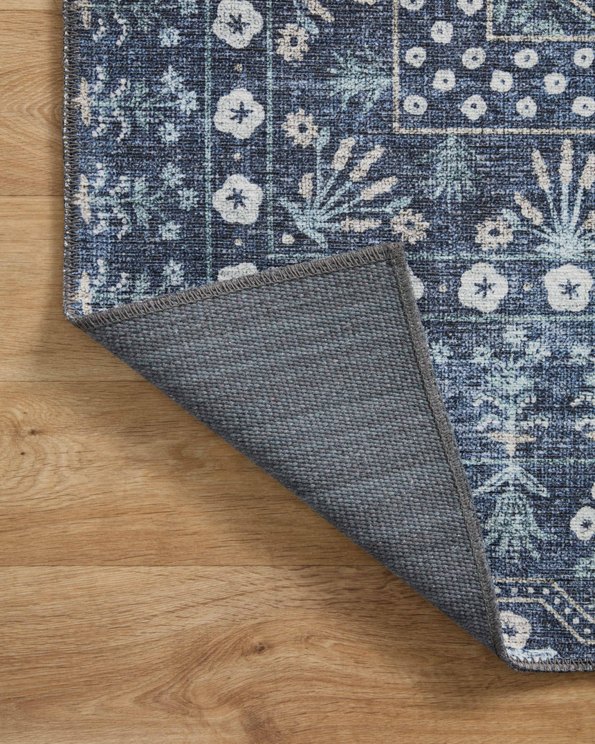 Maison Rug 03 | Rosette Blue