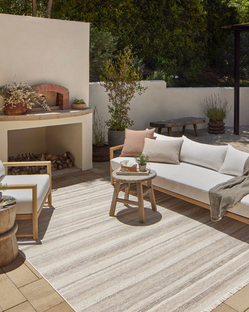 Malibu Rug 02 | Ivory / Dove