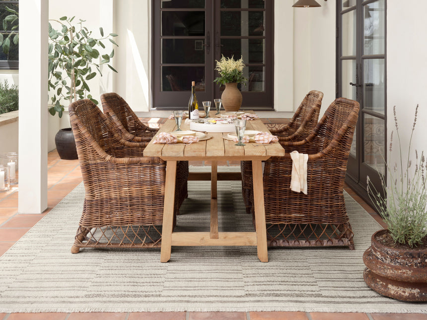 Malibu Rug 03 | Ivory / Dove