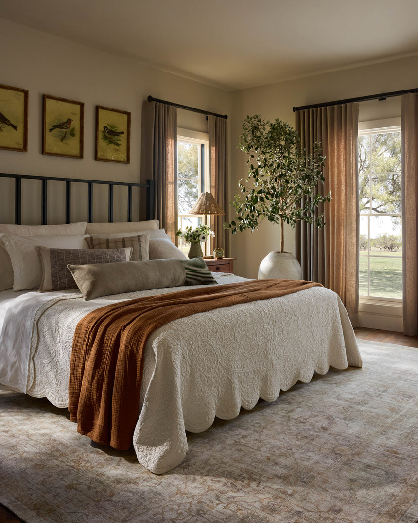 Marcella Rug 01 | Sage / Gold