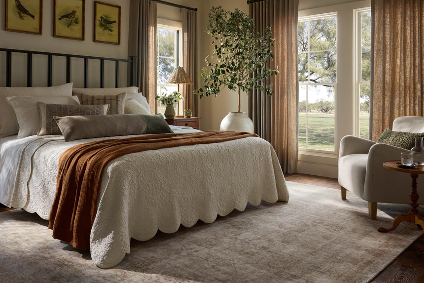 Marcella Rug 01 | Sage / Gold