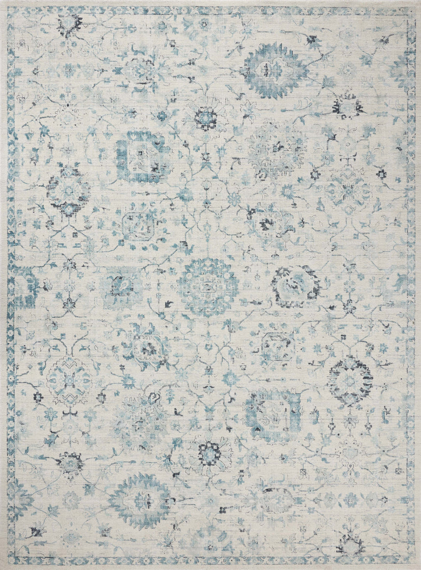 Marcella Rug 02 | Blue / Ivory