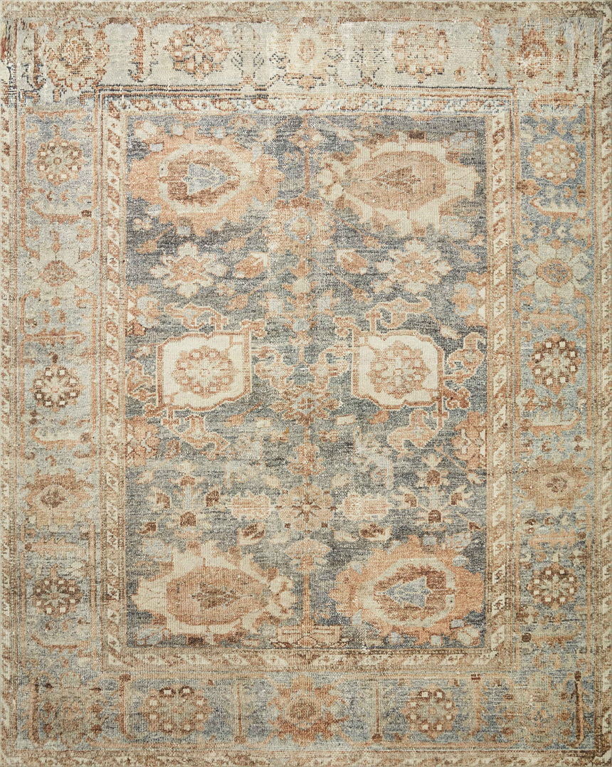 Margot Rug 03 | Ocean / Spice