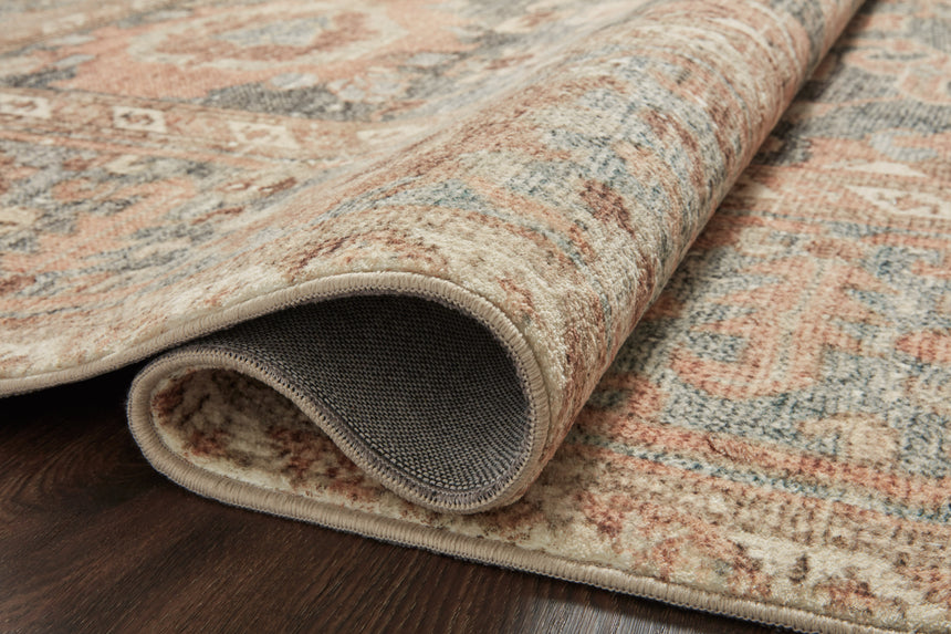Margot Rug 03 | Ocean / Spice