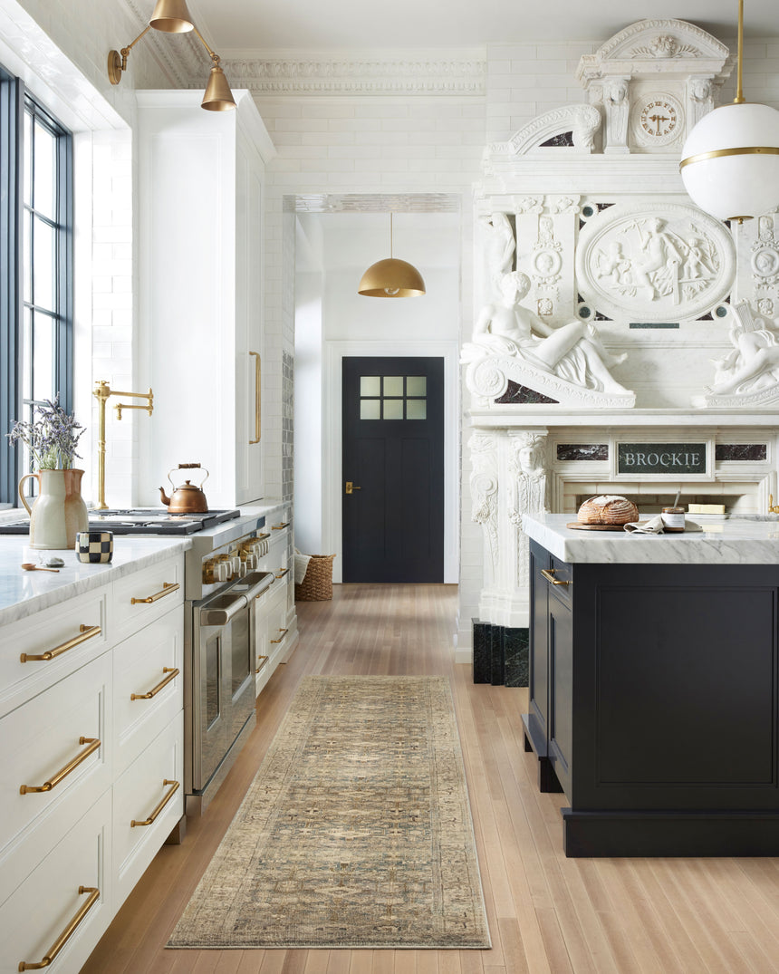 Margot Rug 04 | Antique / Sage