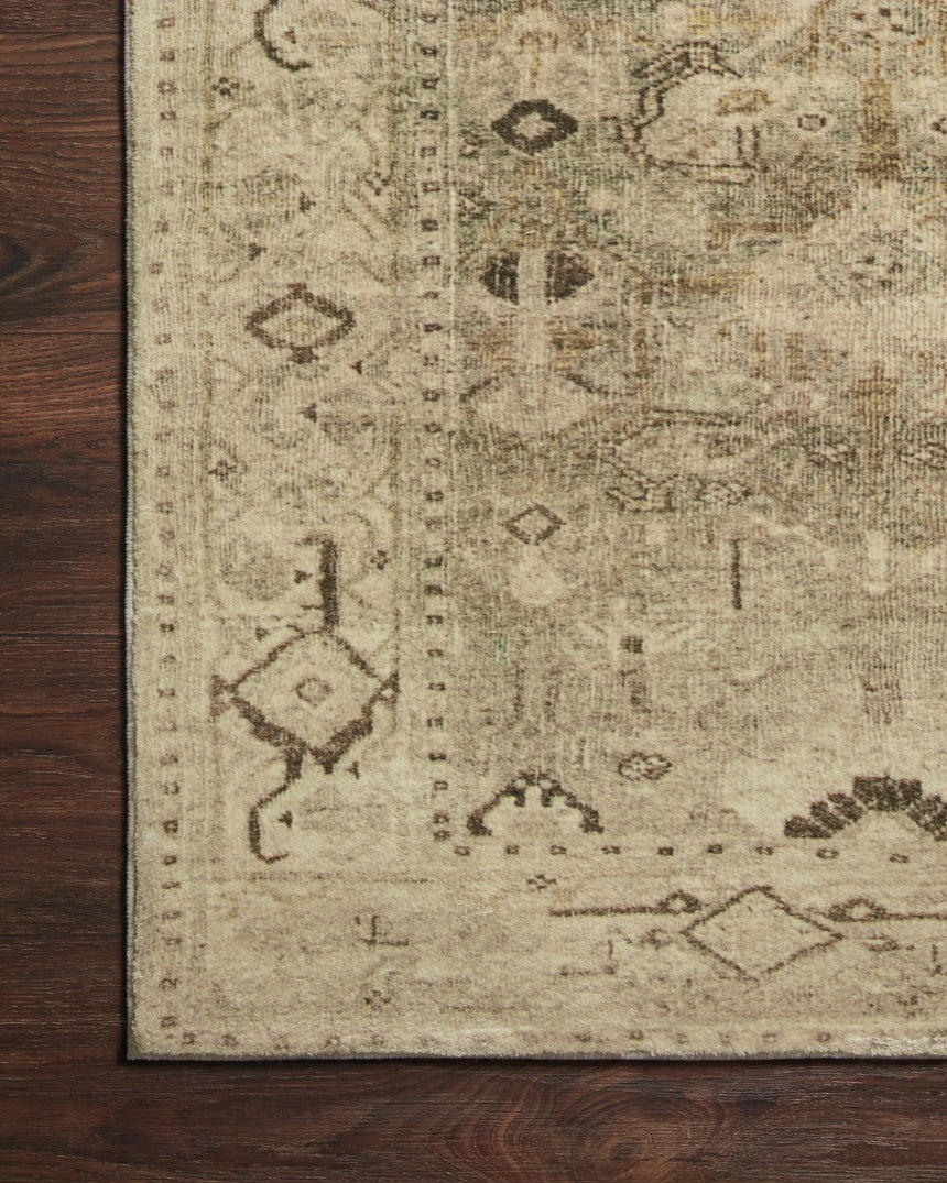 Margot Rug 04 | Antique / Sage