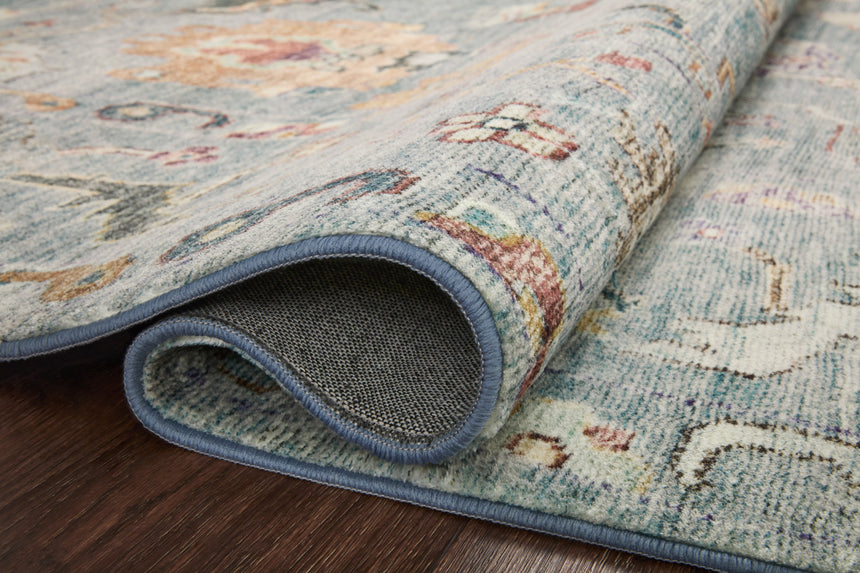 Margot Rug 06 | Denim / Multi