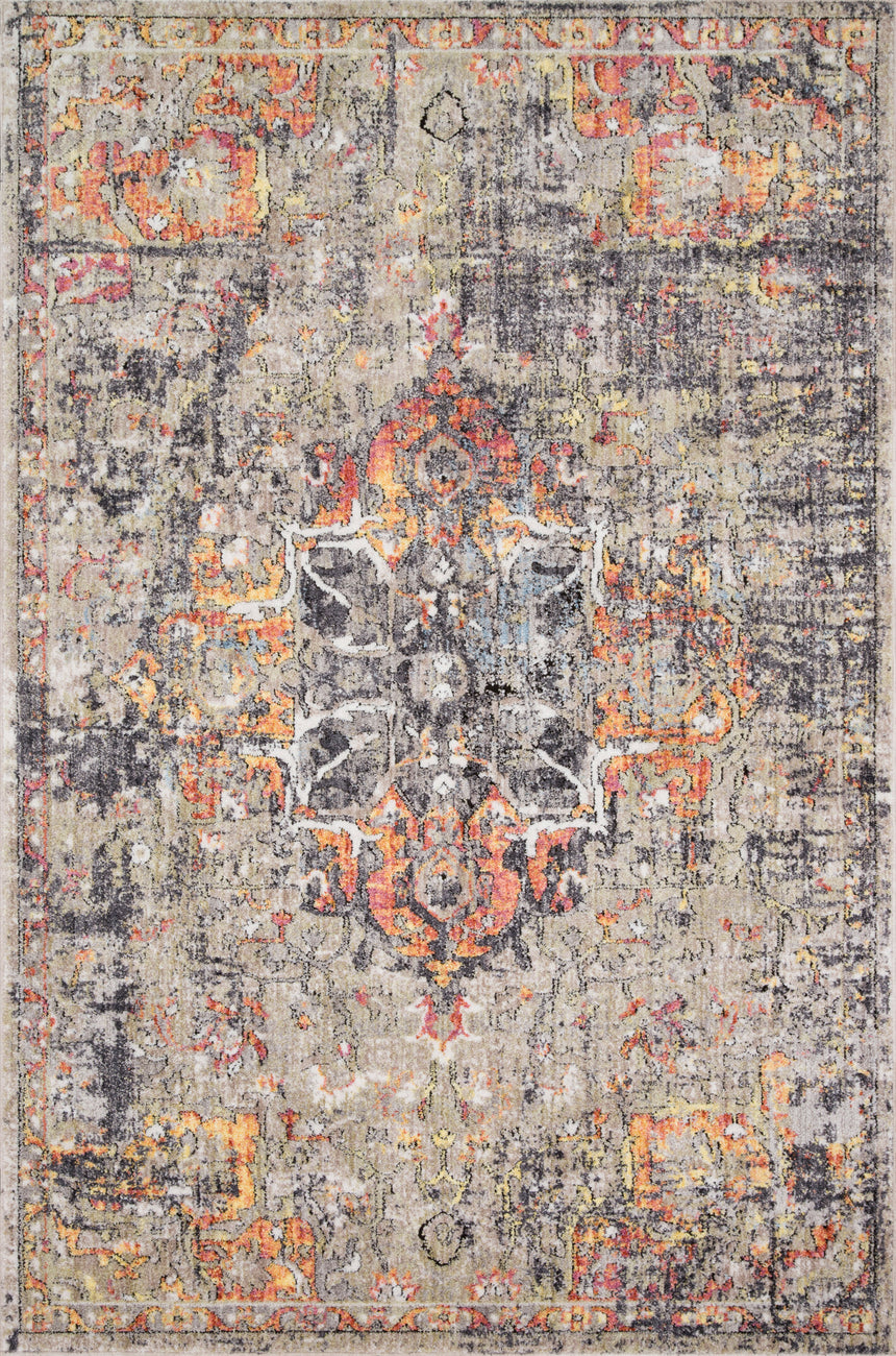 Medusa Rug 03 | Taupe / Sunset
