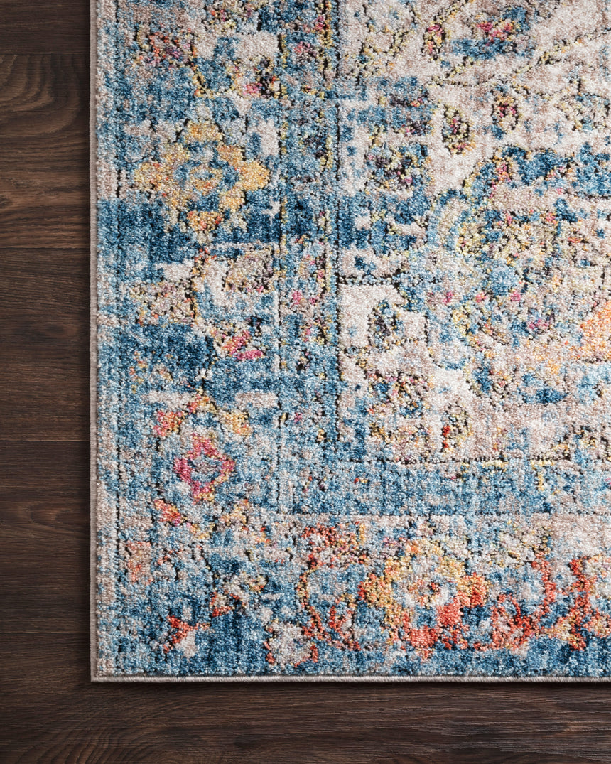 Medusa Rug 04 | Blue / Multi