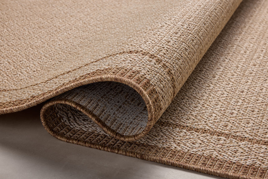 Merrick Rug 05 | Chestnut / Oatmeal