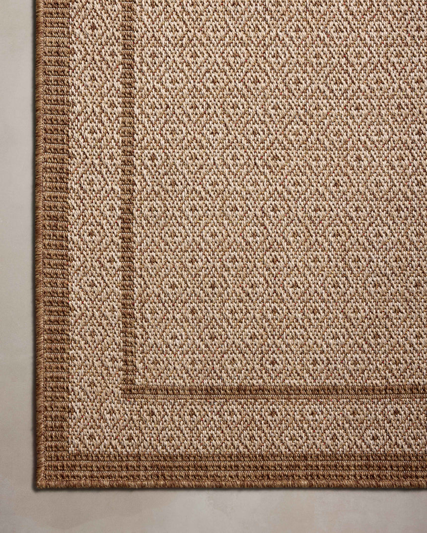 Merrick Rug 05 | Chestnut / Oatmeal