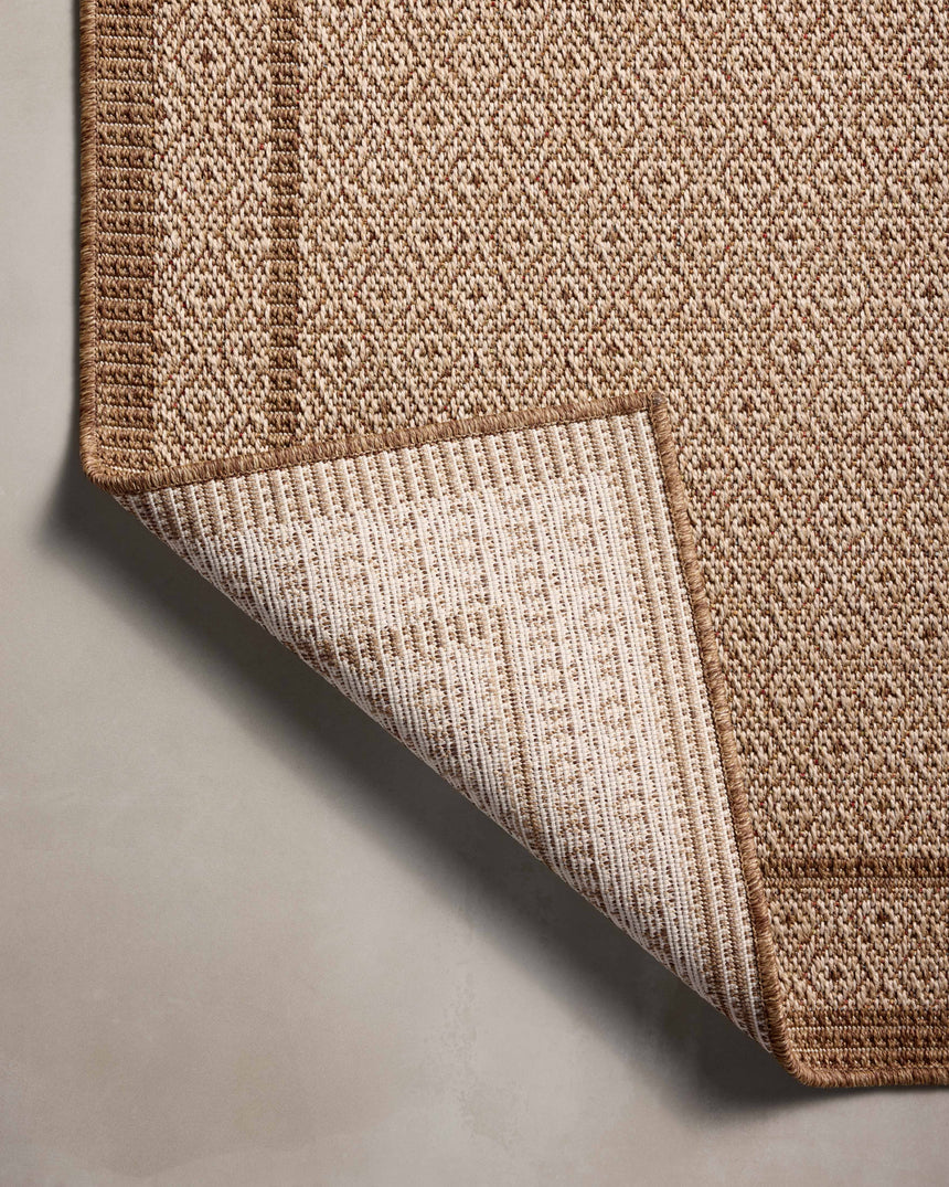 Merrick Rug 05 | Chestnut / Oatmeal