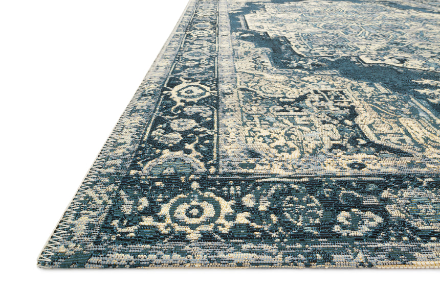 Mika Rug 01 | Dk Blue / Dk Blue