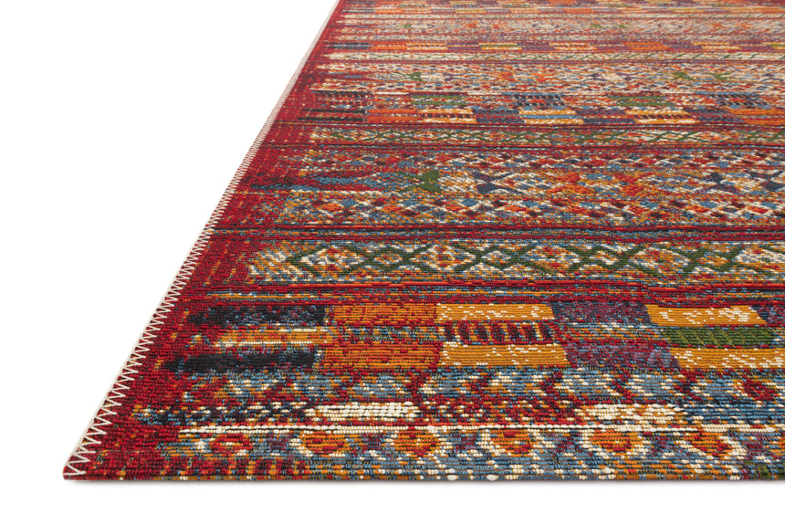 Mika Rug 09 | Red / Multi