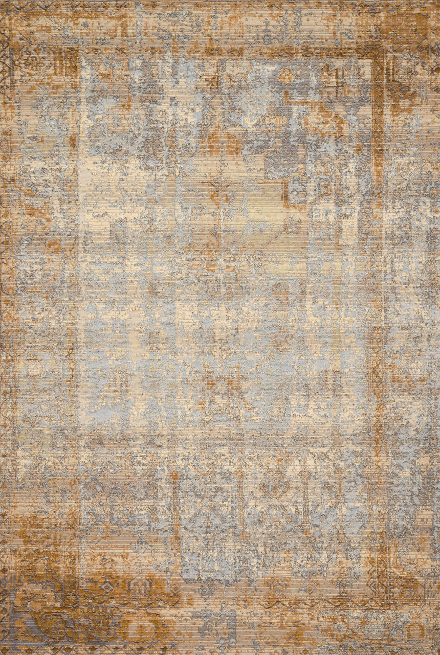 Mika Rug 11 | Ant. Ivory / Copper