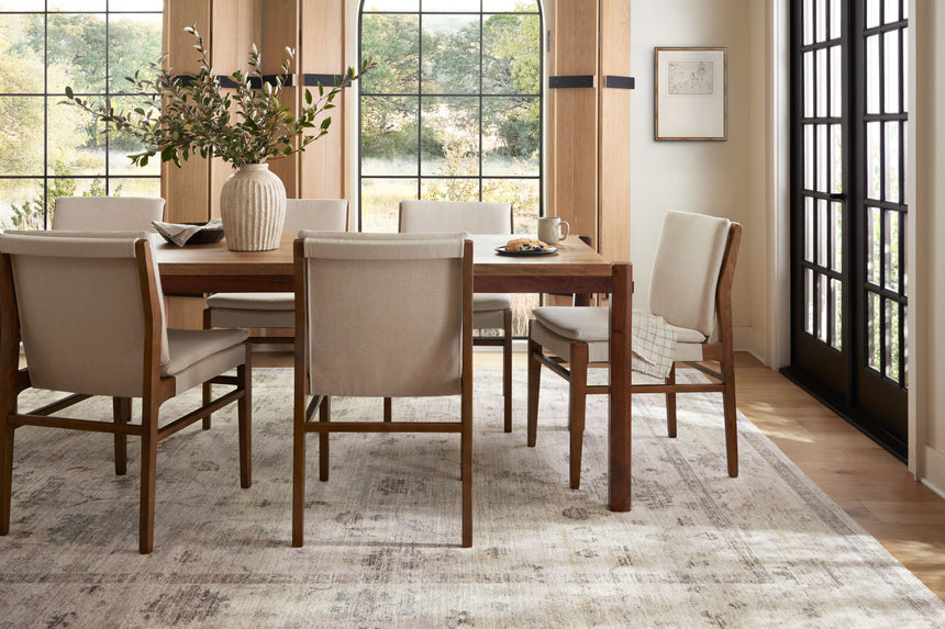 Millie Rug 01 | Silver / Dove