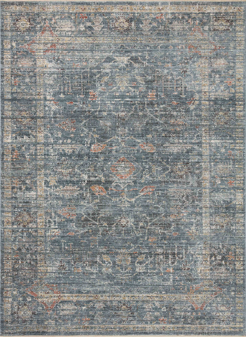 Millie Rug 03 | Denim / Multi