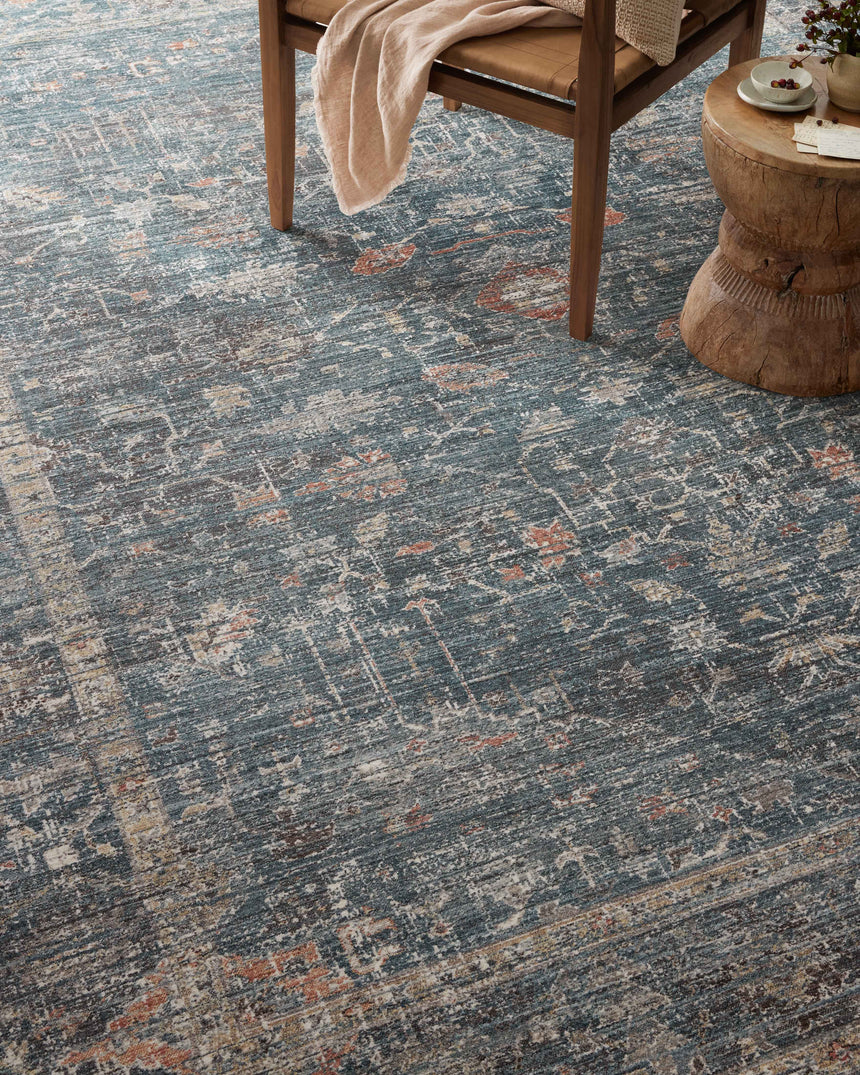 Millie Rug 03 | Denim / Multi