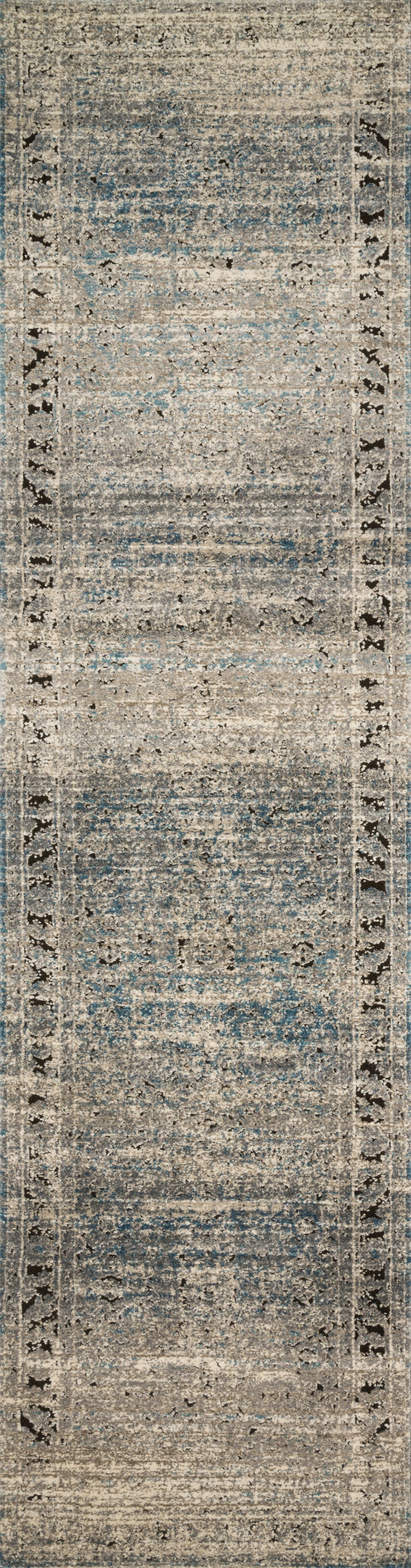 Millennium Rug 02 | Grey / Blue